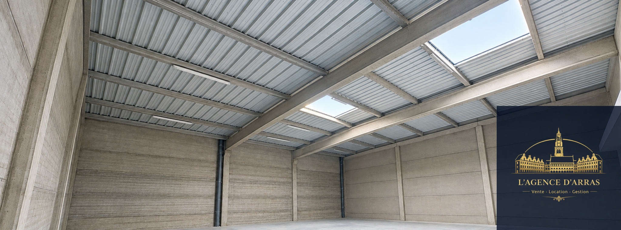 Entrepôt à louer à Rouvroy, 350 m² – photo 2 sur 3